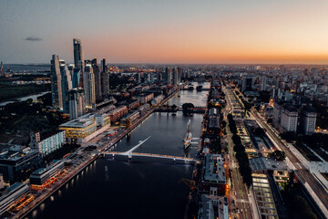 Keuken achterwand Buenos Aires Puerto Madero aan het water  © Federico