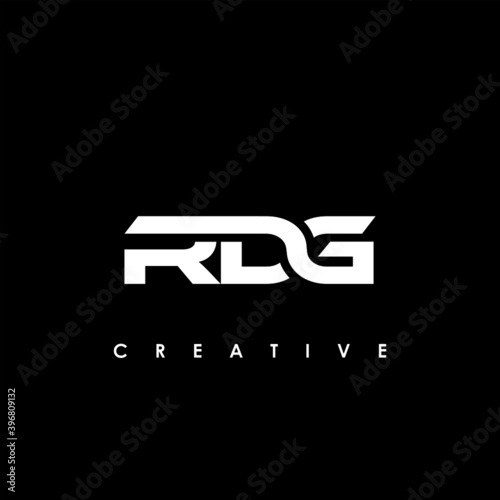 RDG Letter Initial Logo Design Template Vector Illustration photo