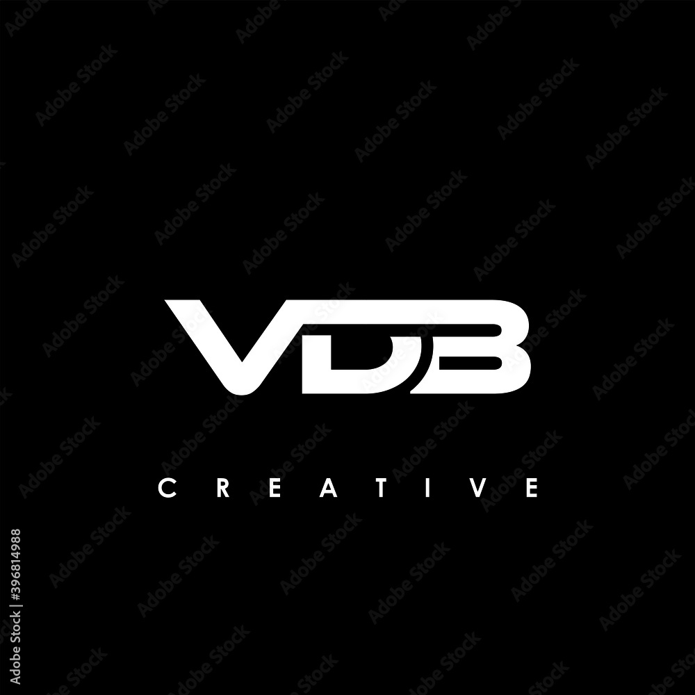 VDB Letter Initial Logo Design Template Vector Illustration VDB Letter Initial Logo Design Template Vector Illustration