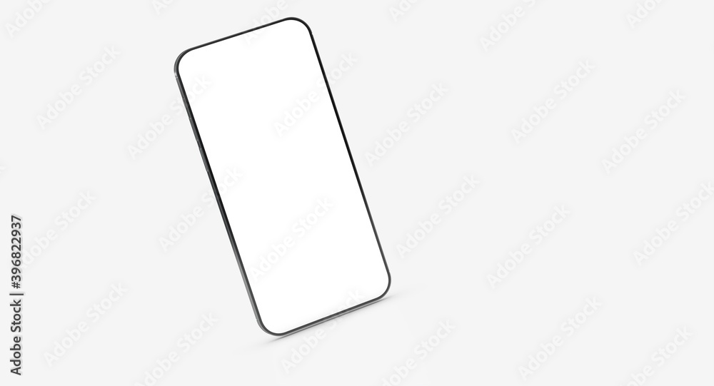 a digital smartphone device mobile phone 3d isolated a digital smartphone device mobile phone 3d isolated