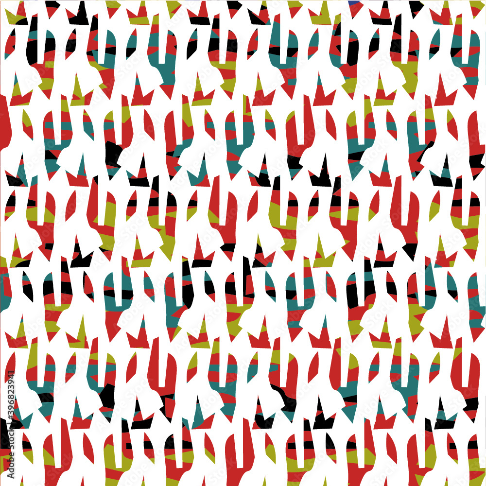 Obraz premium seamless pattern with hearts