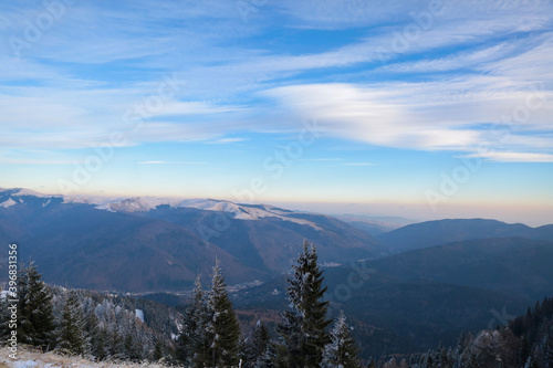 landscape with clouds