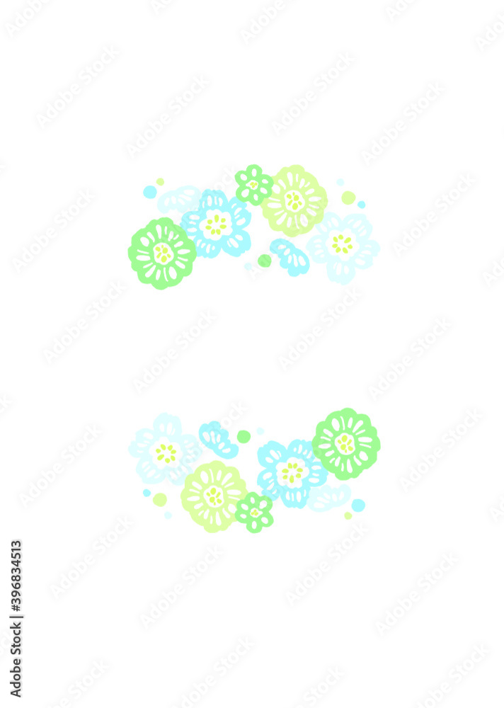 花 カラフル カード用 花 カラフル カード用