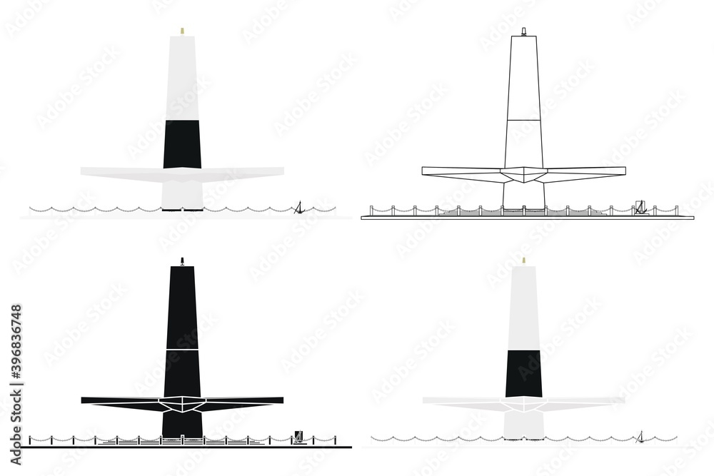 Cabo Branco Lighthouse in Joao Pessoa, Brazil.