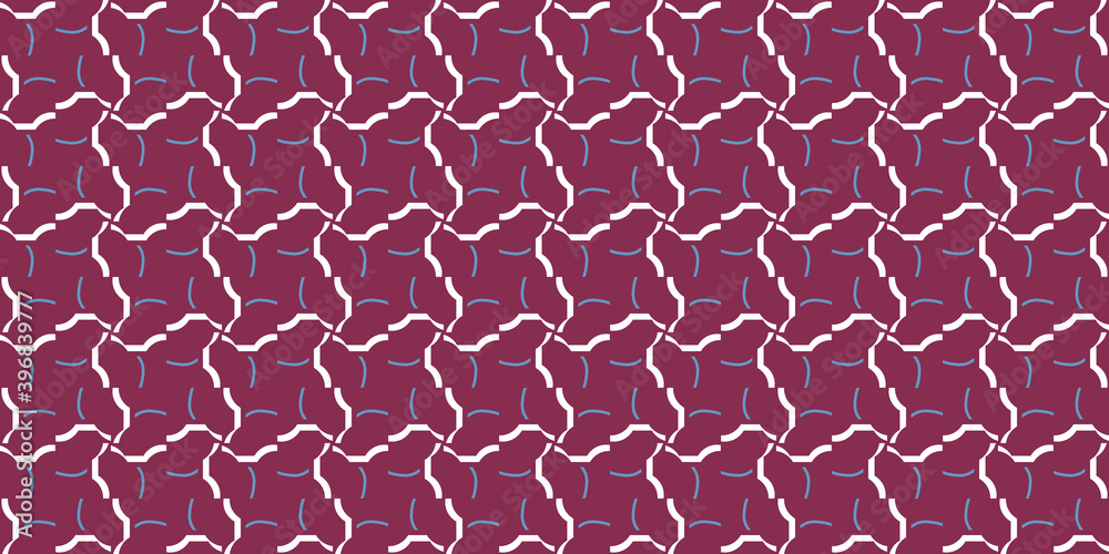 Obraz premium Seamless Pattern geometrical texture, background vector
