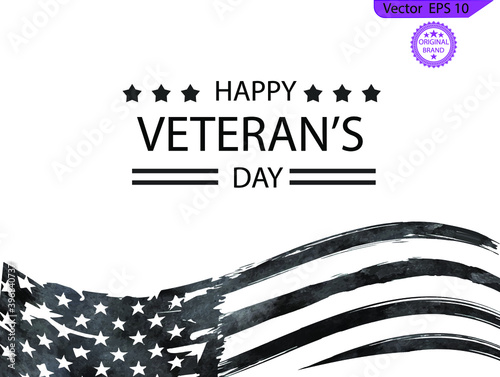 Veterans day. Honoring all who served. November 11. Veteran's day poster.Honoring all who served. American flag veteran, US Military veteran flag , clipart	
