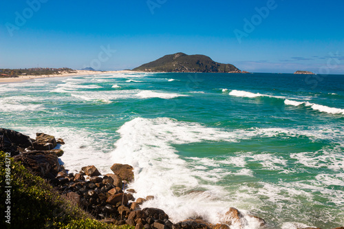 Tropical beach, Santinho beach, Florianopolis, Santa Catarina, Brazil, Florianópolis,