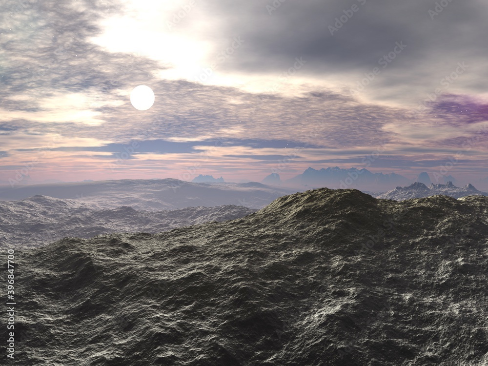 A beautiful and inspirational mountain landscape A beautiful and inspirational mountain landscape