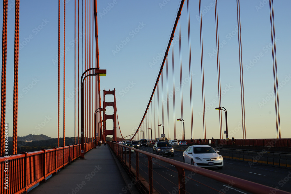 Fototapeta premium SAN FRANCISCO GOLDEN GATE BRIDGE