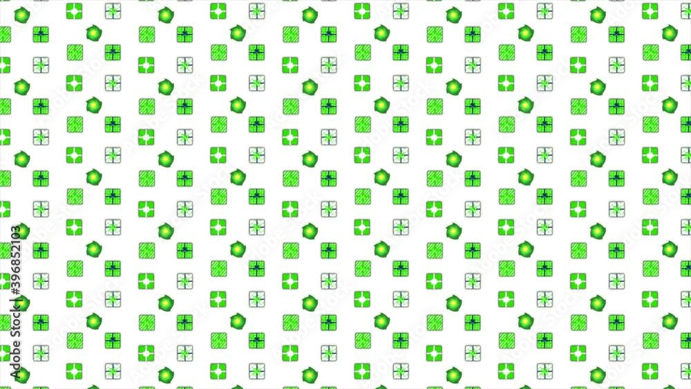 Loop video. Green gifts of white background. Seamless loop of 2D animation of presents is twisting across the screen. Concept of Christmas, birthday, presentation, stream, ecard, ad, email, invite Loop video. Green gifts of white background. Seamless loop of 2D animation of presents is twisting across the screen. Concept of Christmas, birthday, presentation, stream, ecard, ad, email, invite