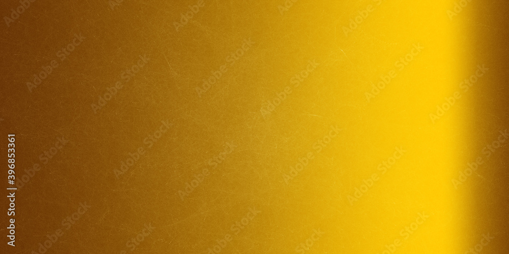Fototapeta premium Gold foil background golden metal grunge texture 