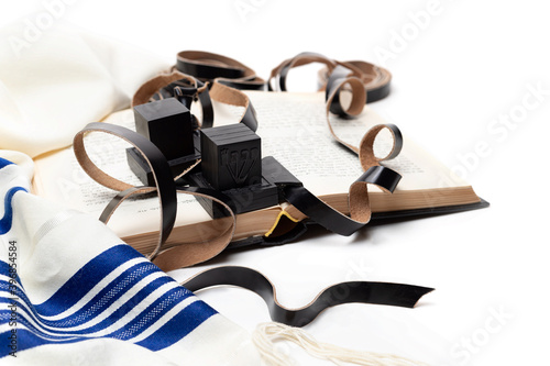 Canvas Print Еallith and tefillin