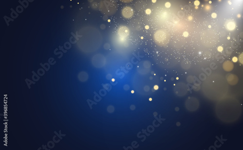 Beautiful sparks shine with special light. Vector sparkles on a transparent background. Christmas abstract pattern. A beautiful illustration for the postcard. The background for the image. Luminaries. © NAUM