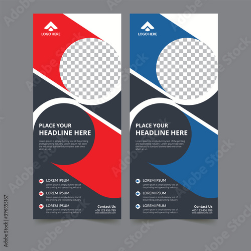 roll up banner design 