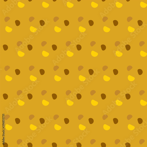 Fortuna gold geometric pattern of abstract elements. Fortuna gold background with yellow, brown abstract
