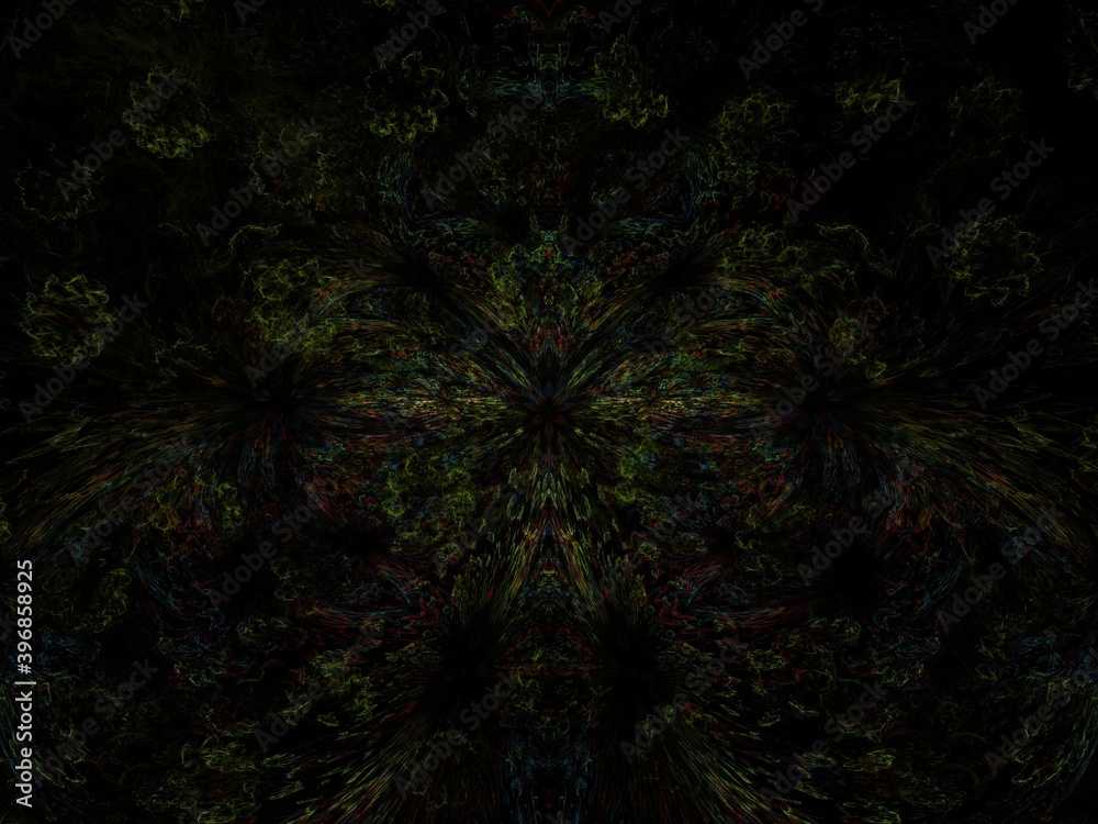 Imaginatory fractal background Image