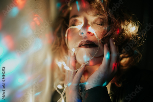 portrait of a person in a nightclub