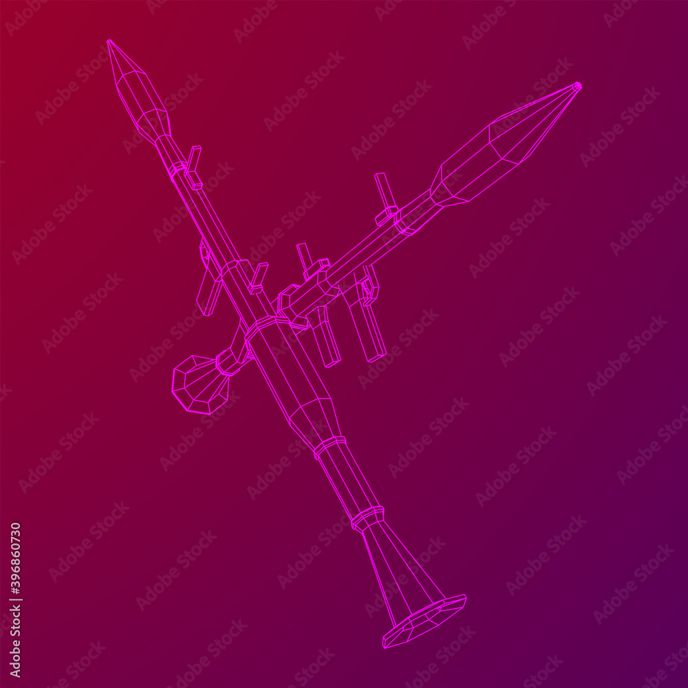 Anti-tank rocket propelled grenade launcher - RPG 7