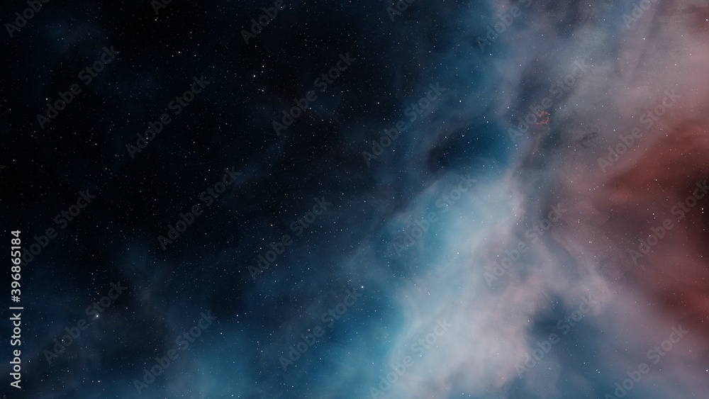 Science fiction illustrarion, deep space nebula, colorful space background with stars 3d render Science fiction illustrarion, deep space nebula, colorful space background with stars 3d render