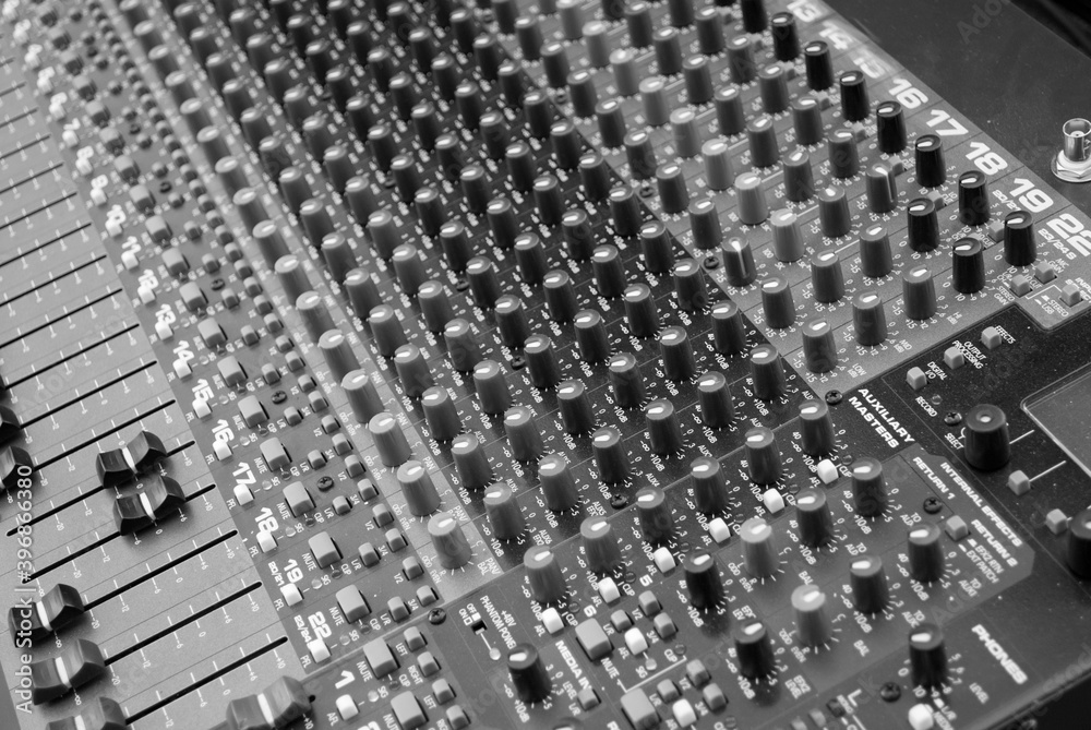 Sound music controller, studio audio equipment Sound music controller, studio audio equipment