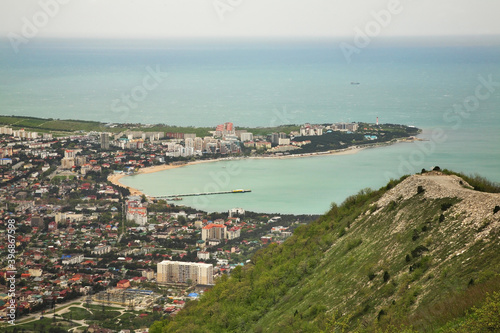 Wallpaper Mural View of Gelendzhik Bay from Markotkh Range. Krasnodar Krai. Russia Torontodigital.ca