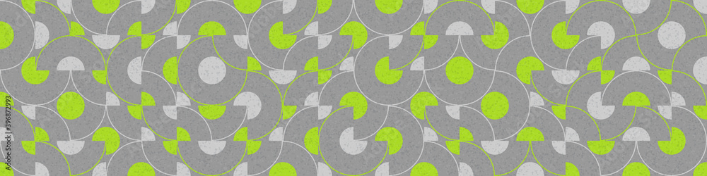 Obraz premium Abstract Geometric Pattern generative computational art illustration