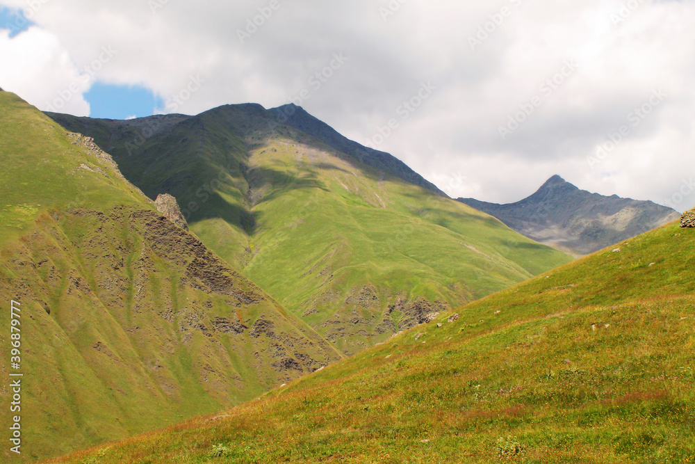 East Caucasus mountains 