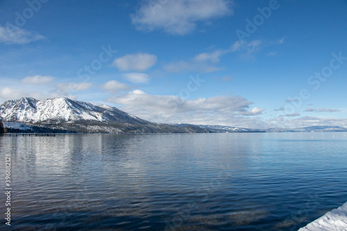 Winter at Lake Tahoe. North Shore