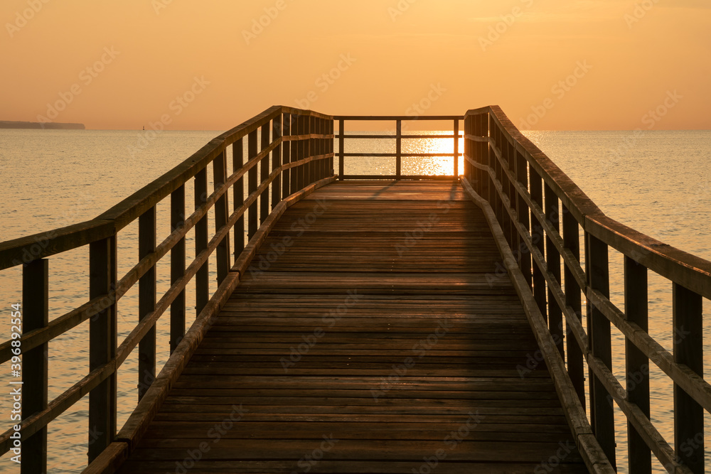 Fototapeta premium romantic pier