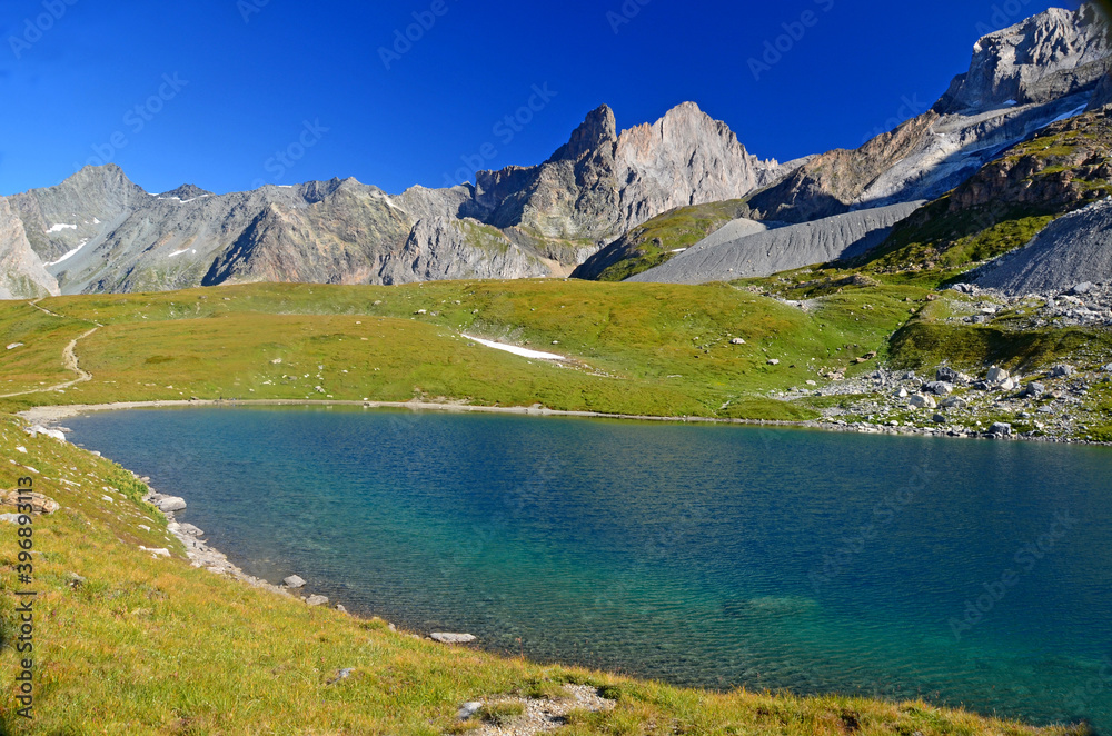 Lac Rond du col de la Vanoise - Alpes