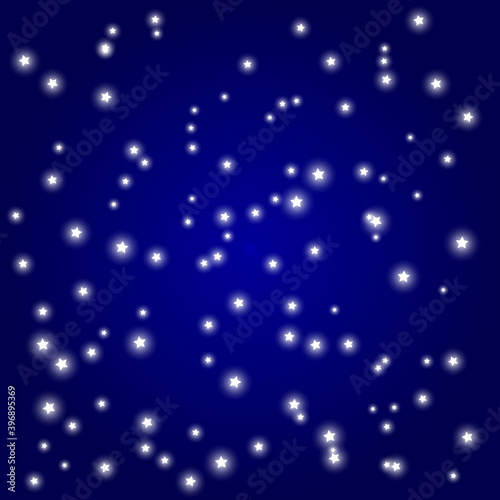 stars. starfall. bright stars. vector background with stars