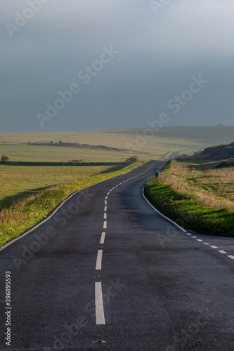 A Road in Sussex on a Misty Morning
