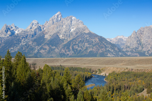 Teton Mountains from Wyoming