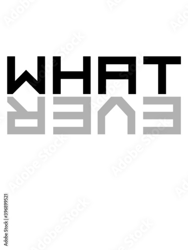 Spiegelung Whatever Logo 