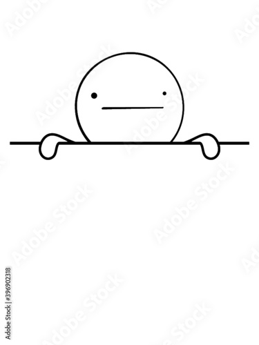 Gelangweilter Mann Design 