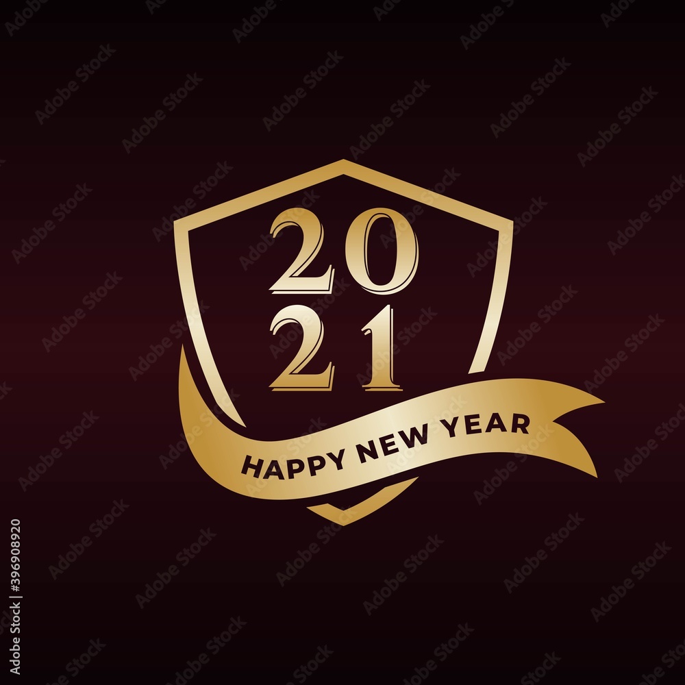 Happy New Year elegant design of colored 2021 logo numbers. Typography for 2021 save the date luxury designs and new year celebration invite. Vector illustration. Happy New Year elegant design of colored 2021 logo numbers. Typography for 2021 save the date luxury designs and new year celebration invite. Vector illustration.
