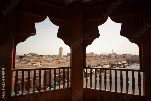 Al Qaysariyah Market in the city of Hofuf in the Al-Ahsa region in the Kingdom of Saudi Arabia. photo