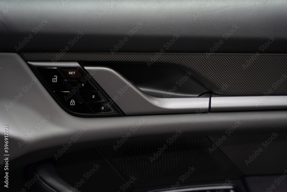 Modern car's interior design Modern car's interior design