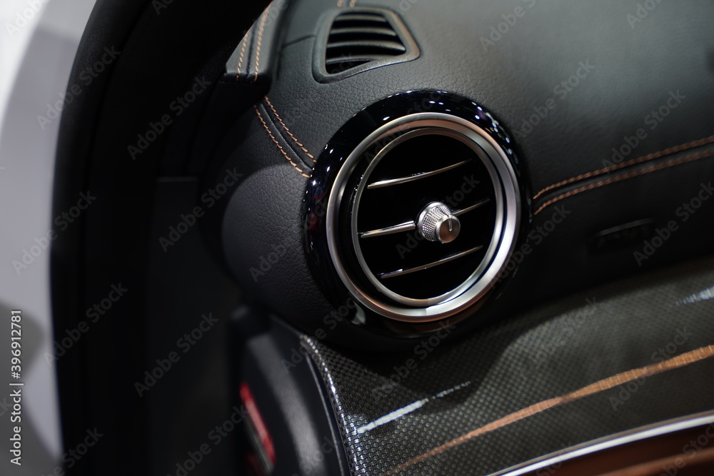 Modern car's interior design Modern car's interior design