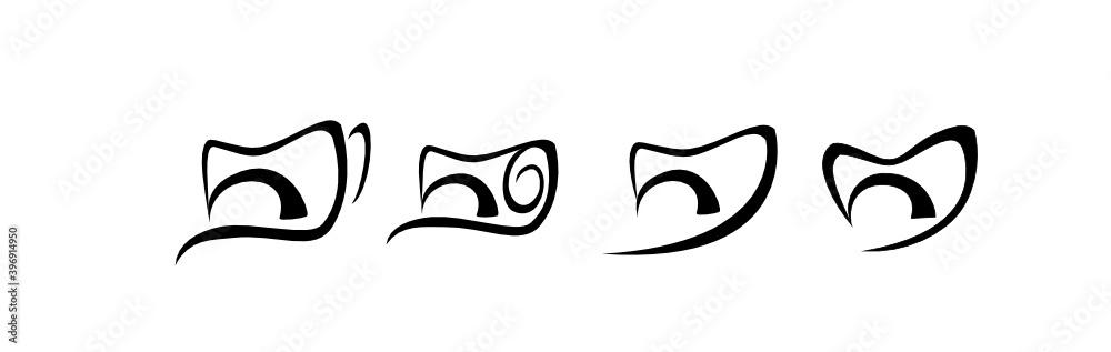 logo, symbol, icon of a sewing machine logo, symbol, icon of a sewing machine