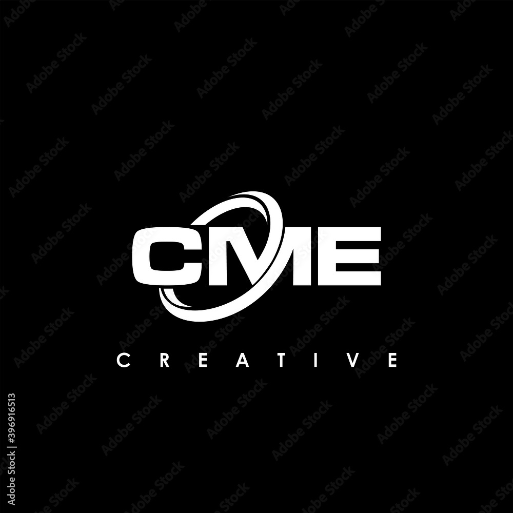 CME Letter Initial Logo Design Template Vector Illustration