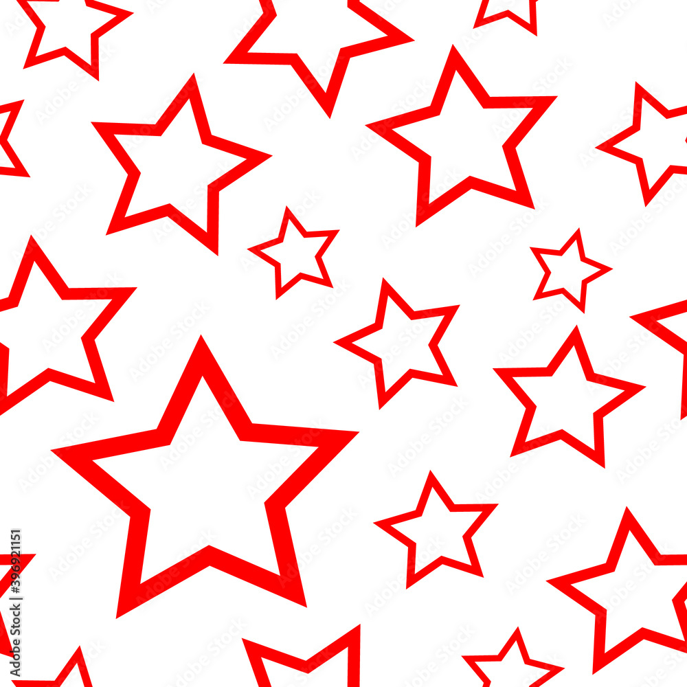 seamless pattern with stars