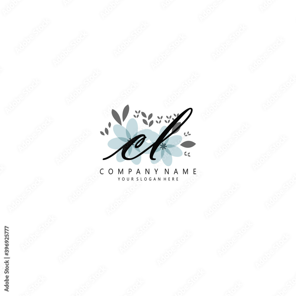 CL Initial handwriting logo template vector
CL Initial handwriting logo template vector