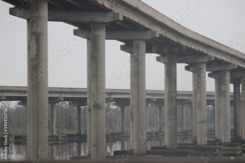Road Highway Columns