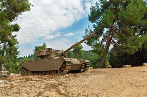 old English tank Centurion photo