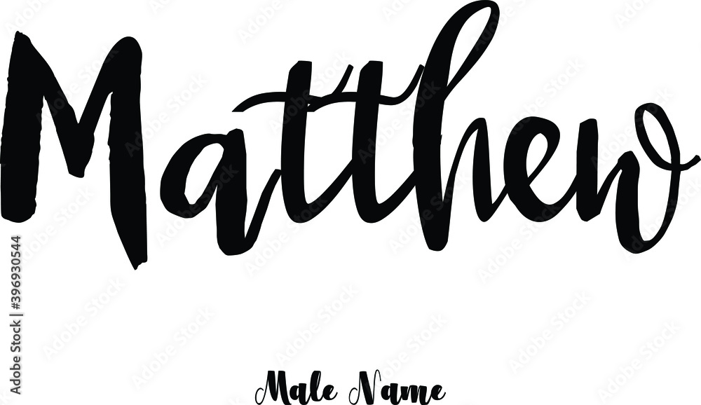 Variations of the name matthew