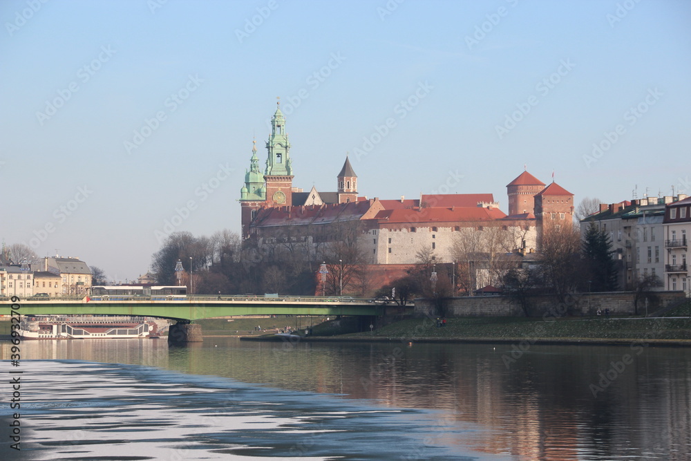 view of Wawel castle