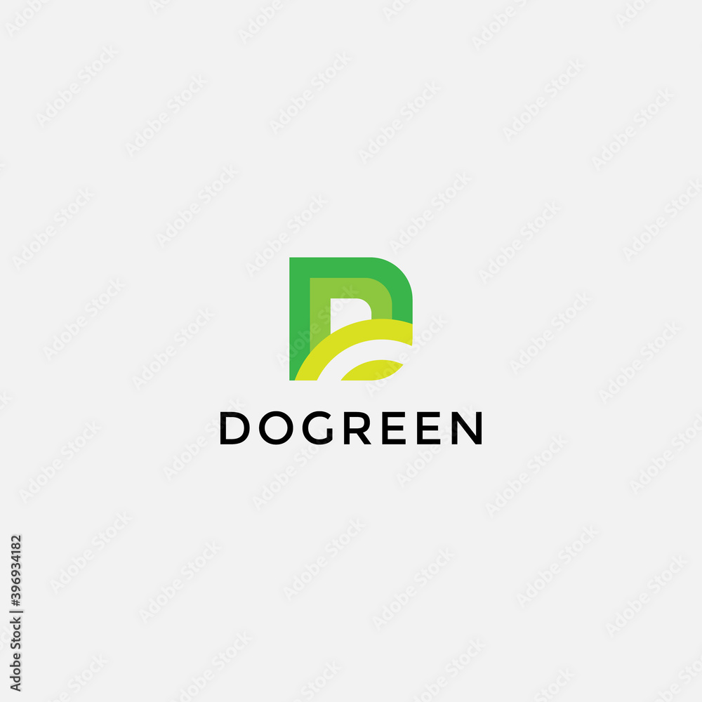 D Letter Logo. Modern Abstract of Hidden D With Simple Leave Shape. Eco Nature Concept Design. D Letter Logo. Modern Abstract of Hidden D With Simple Leave Shape. Eco Nature Concept Design.