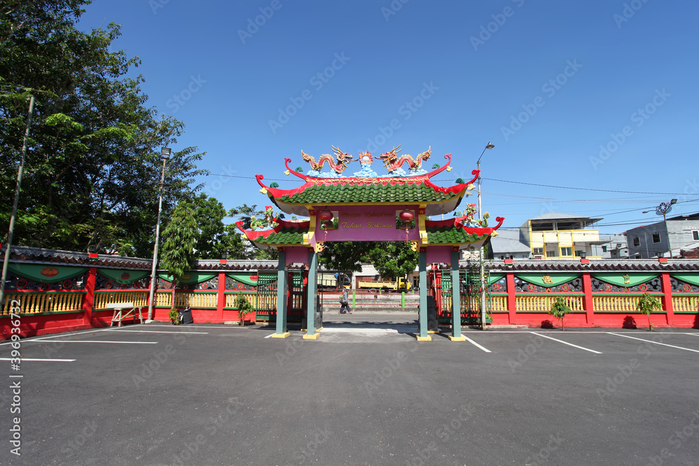 Fototapeta premium The Hok Tek Che Temple in Tanjung Pandan, Belitung Island, Indonesia.