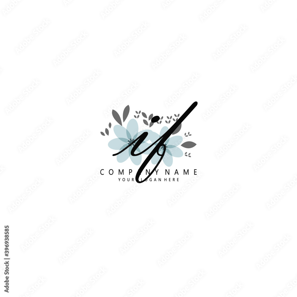 IF Initial handwriting logo template vector
IF Initial handwriting logo template vector